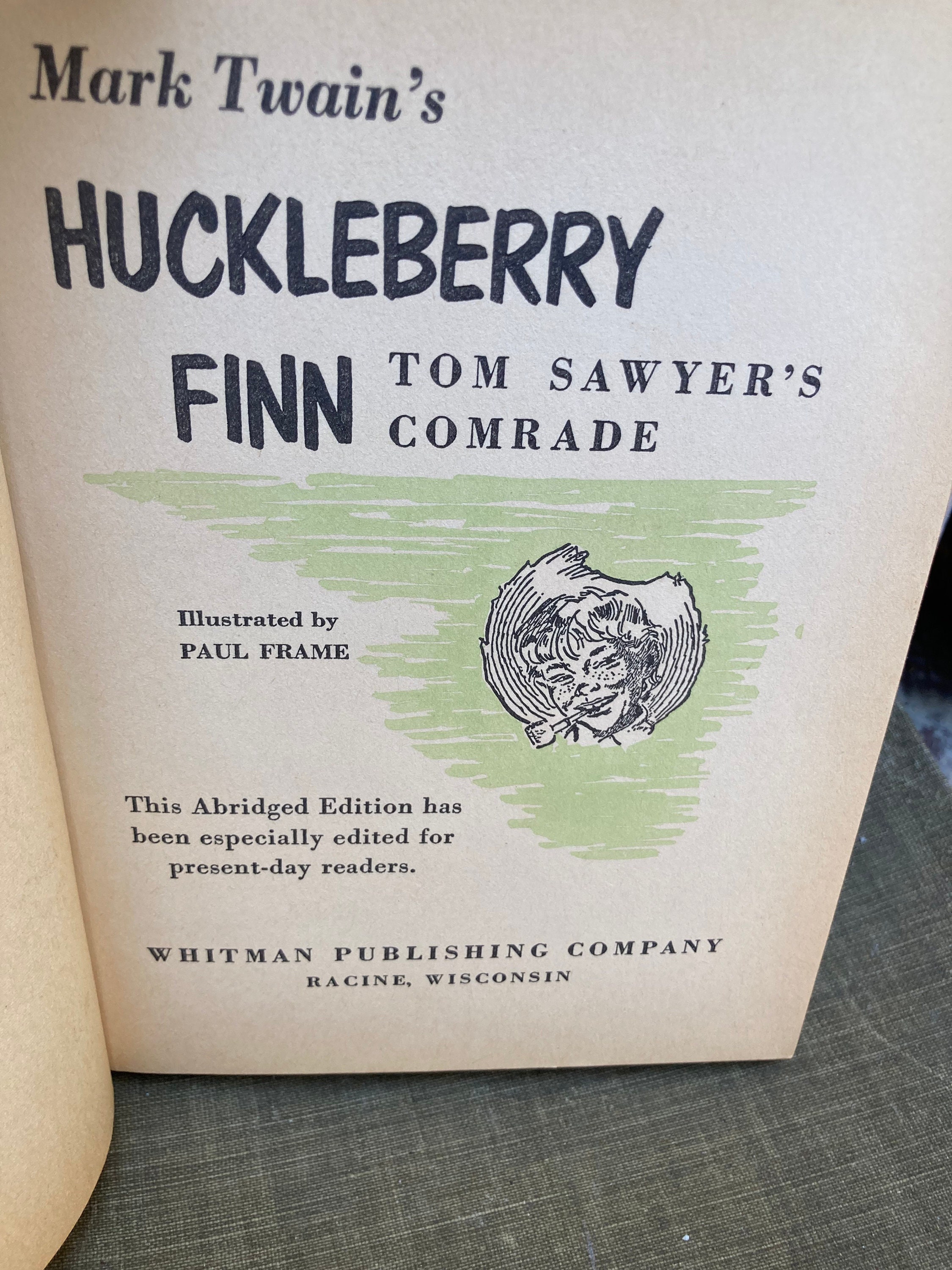 1955 Huckleberry Finn - Etsy