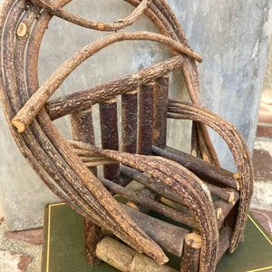 Miniature Bent Twig Chair