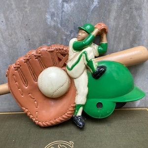 Vintage Baseball Wall Decor