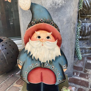 Adorable Hand Painted Gnome
