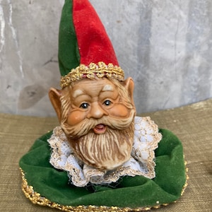 Vintage Gnome Ornament