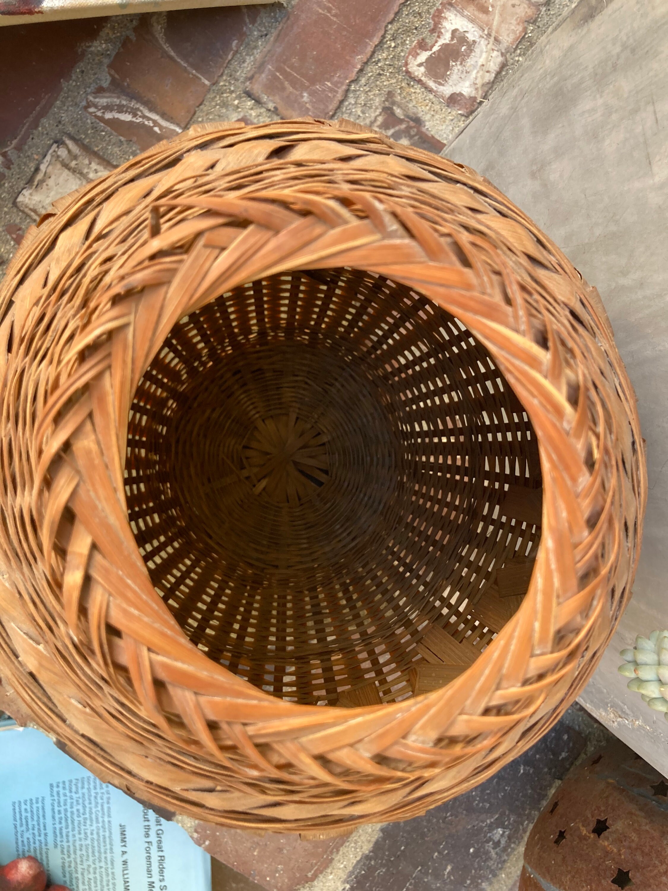 Woven Basket/vase Etsy