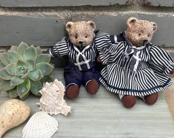 Conjunto de muñecos náuticos vintage de Belle Coeur