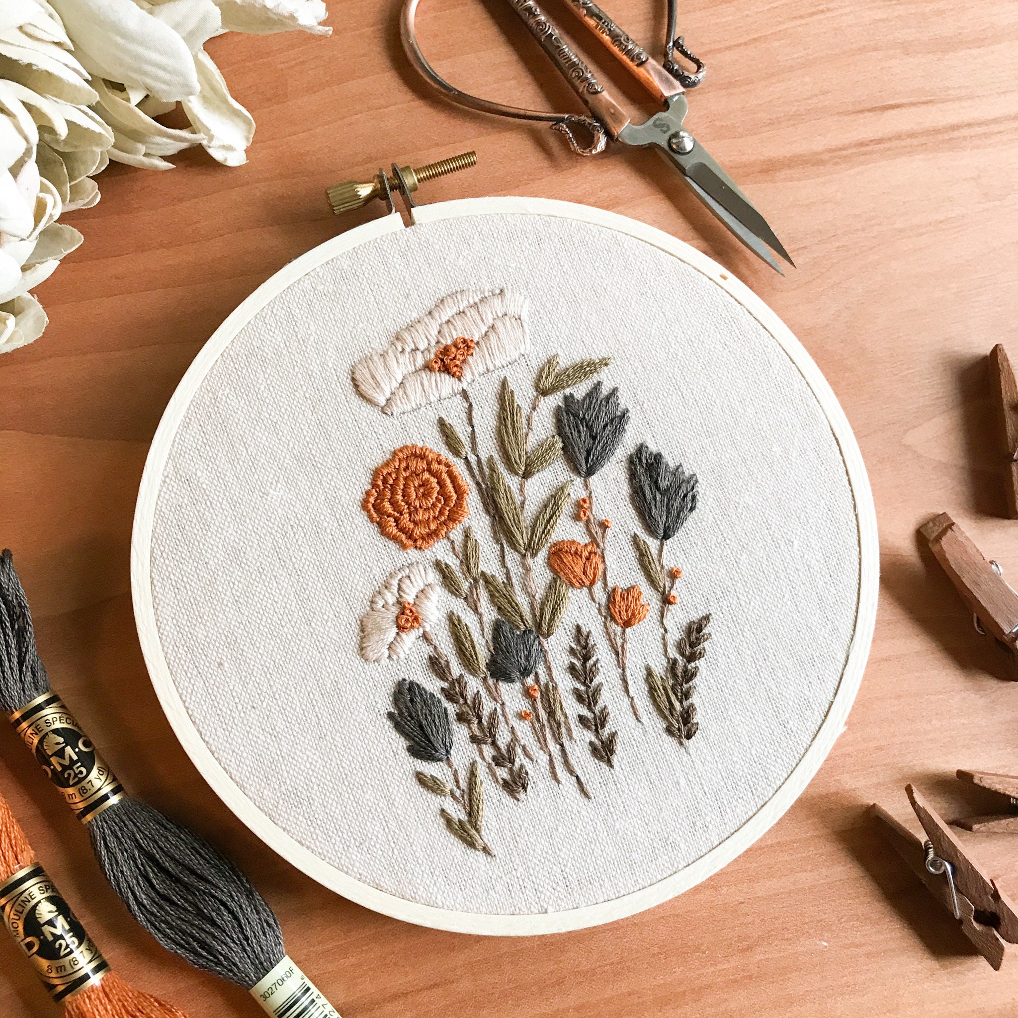 Embroidery Pattern Download Embroidery Pattern for Hand Etsy