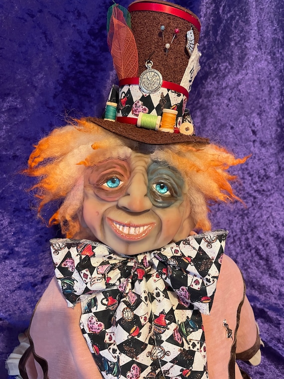 手作りのマッドハッターアートドール - Etsy 日本