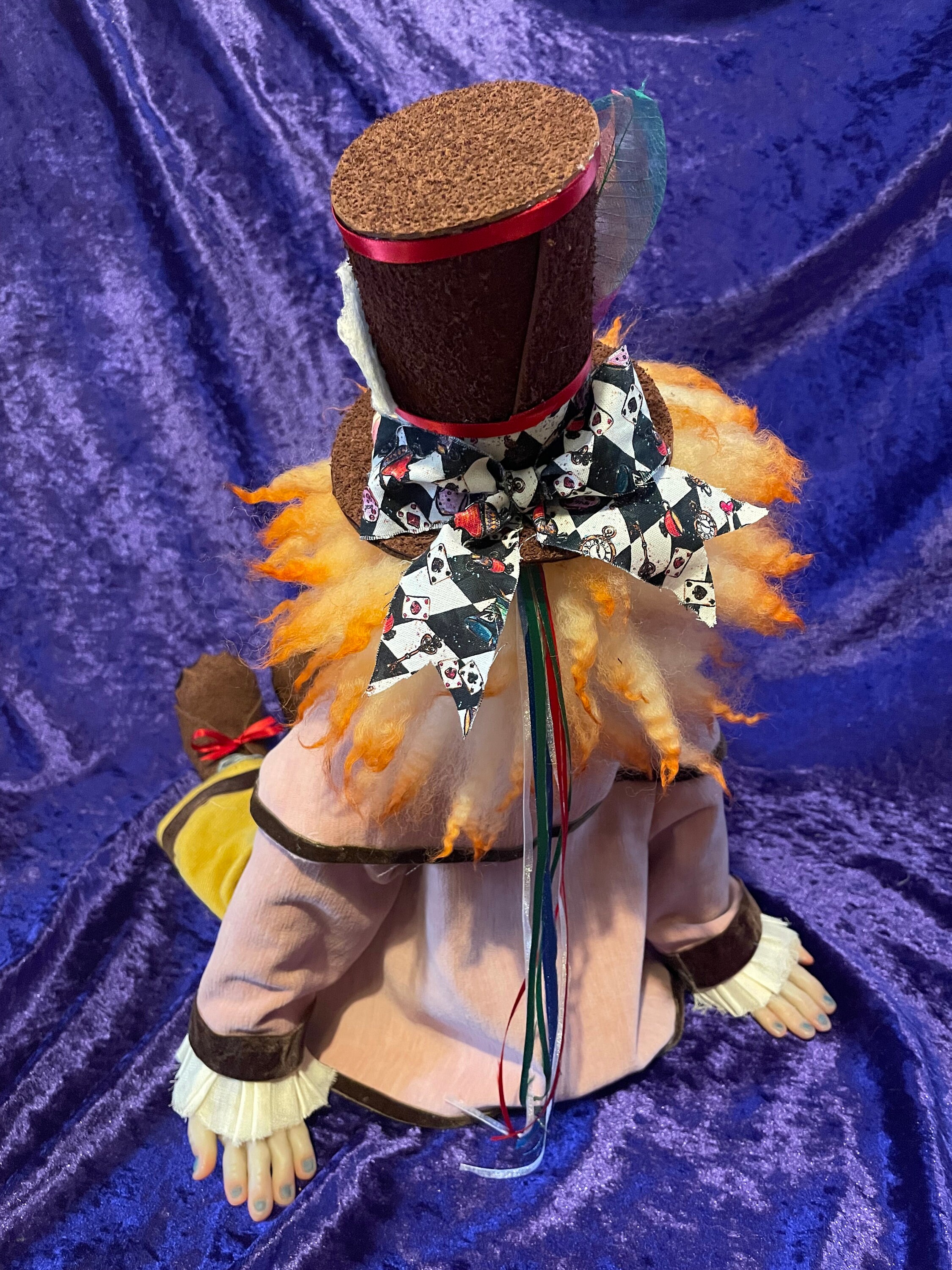 手作りのマッドハッターアートドール - Etsy 日本