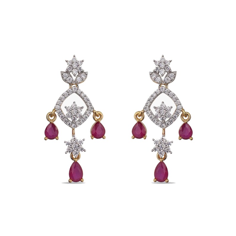 Tarinika Sparkling Nakshatra CZ Necklace set for Women and Girl