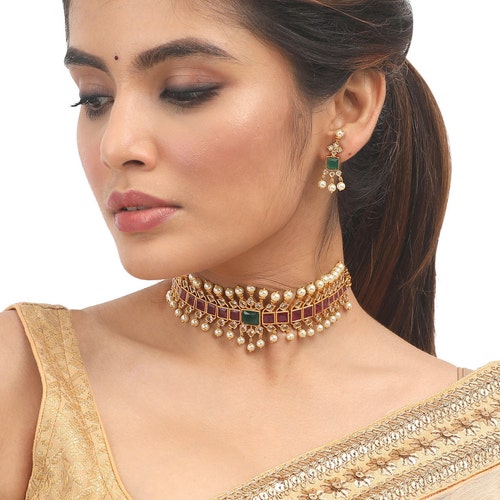 Tarinika Samiha Antique Gold-plated 