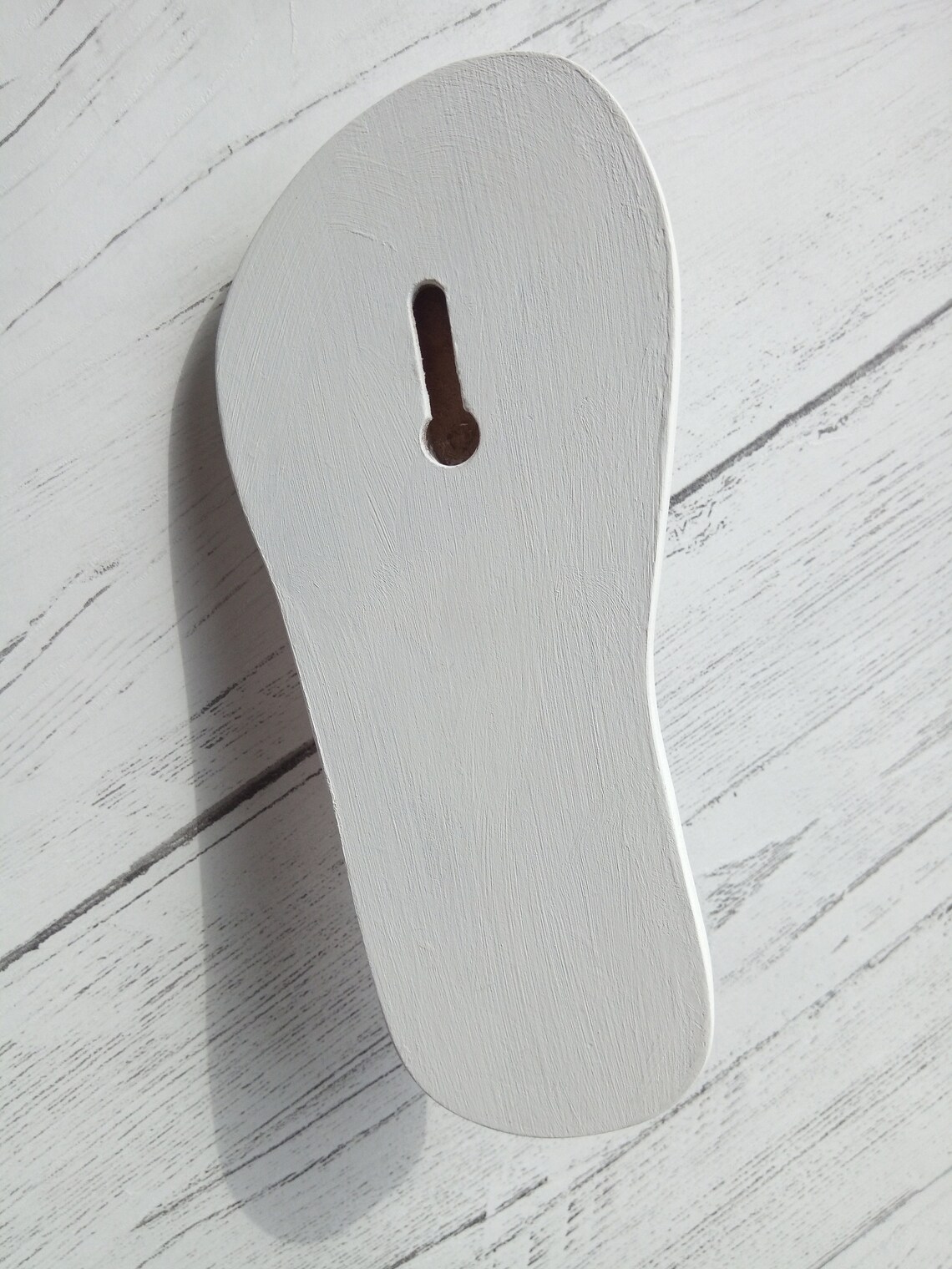 Single Flip flop Coat Hook with a star fish centre piece