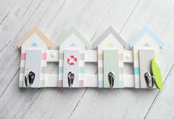 Beach hut outlet coat hooks