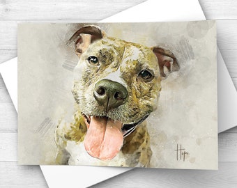 Benutzerdefinierte Haustier Skizze Portrait, Hund oder Katze Erinnerungsgeschenk