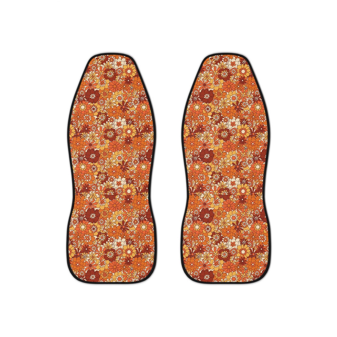 Hippy Flowers Car Seat Covers Etsy