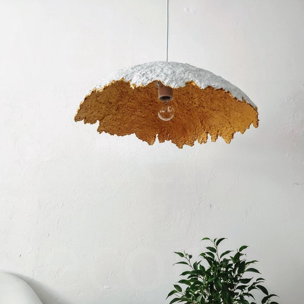 Night Light Lamp Modern Design | White Origami Lampshade | Suspension Luminaire Papier Mache | Abat Jour Lampe Papier