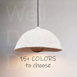 Paralume da soffitto / Lampadario moderno / Lampada di carta / Paralumi per lampade a sospensione / Lampadario Art Déco / Lampada a sospensione in carta
