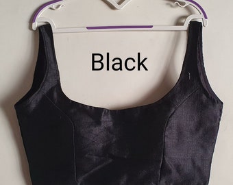 beautiful black blouses
