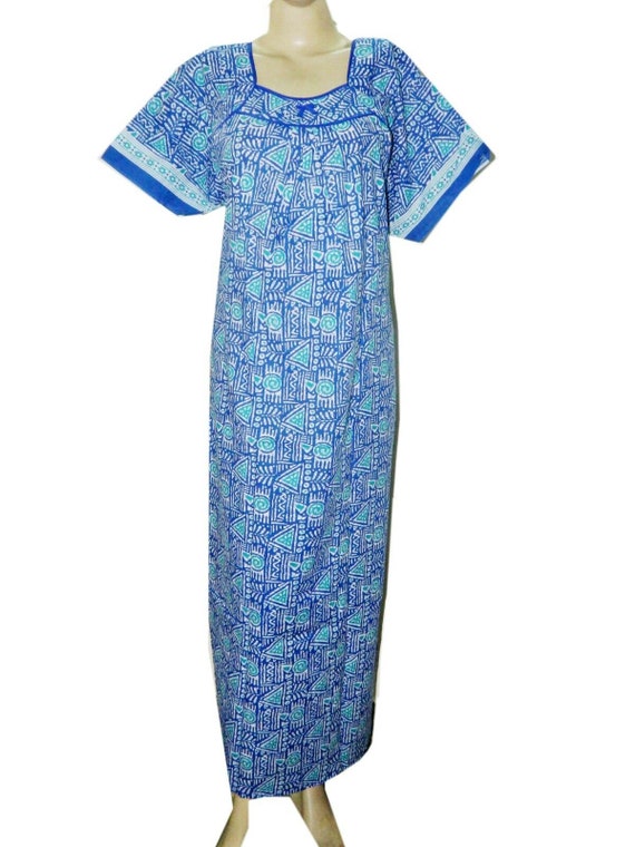 cotton maxi night dress