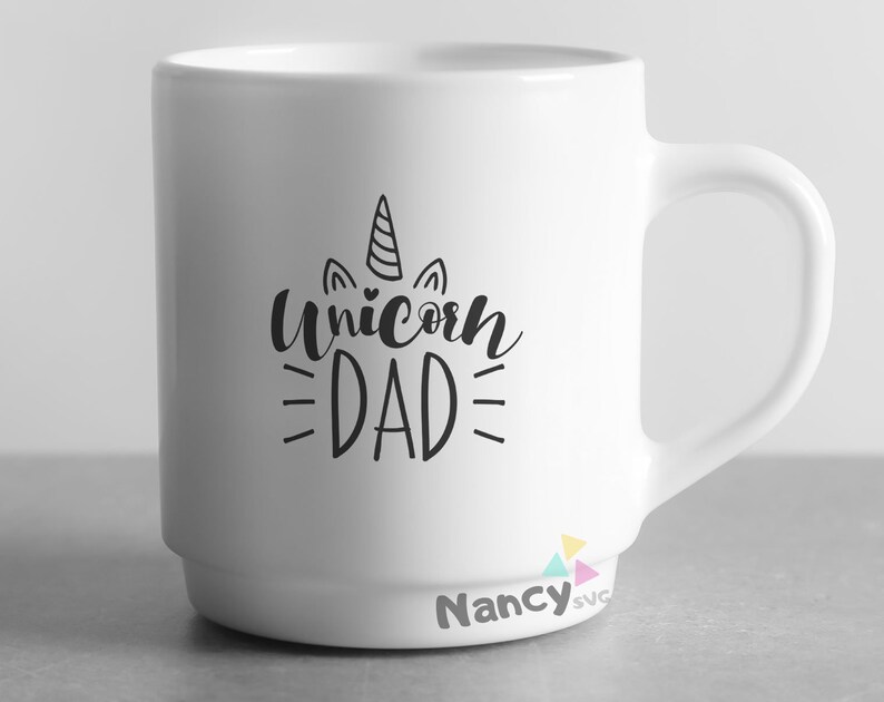 Download Unicorn Dad Father's Day SVG Unicorn Svg For Cricut | Etsy