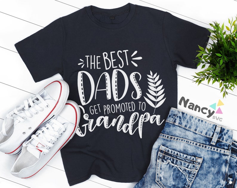 Download The Best Dads Get Prommpted To Grandpa Father's Day SVG | Etsy