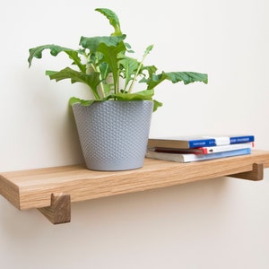 Wood shelf, Floating wooden wall shelves, Natural wood mounted shelf, Ledge shelf for wall decor