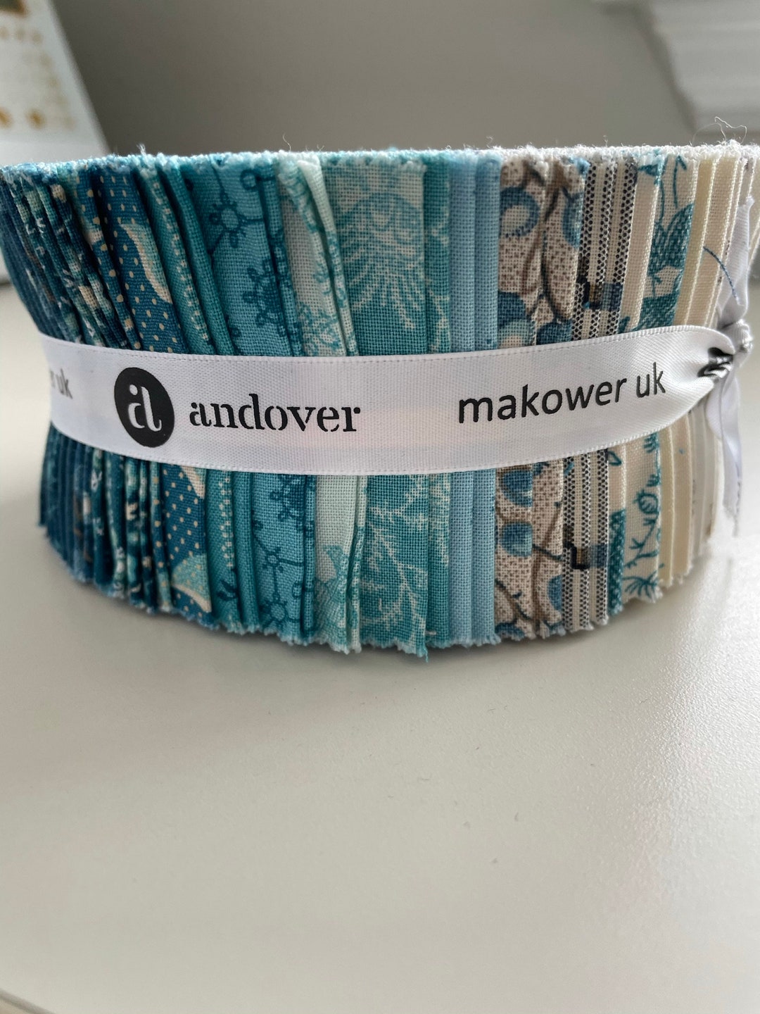 Royal Blue Collection Double Scoop/jelly Rollandover Fabrics Etsy