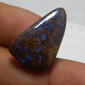 16-karaats kei opaal fijn glad cabochon mooie vorm 24 x 15 x 6 mm