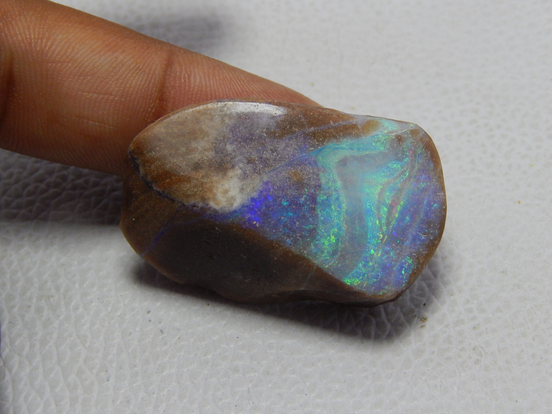 Andamooka Painted Lady Opal Specimen Australian Opal Gemstone Etsy