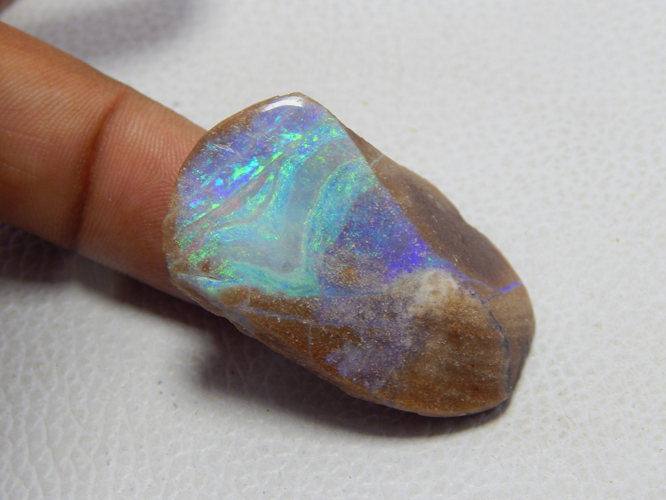 Andamooka Painted Lady Opal Specimen Australian Opal Gemstone Etsy