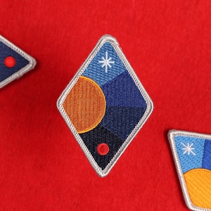 Sun, Star, Satellite - Embroidered Patch