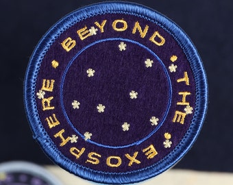 Beyond The Exosphere V2 Embroidered Felt Twill Patch