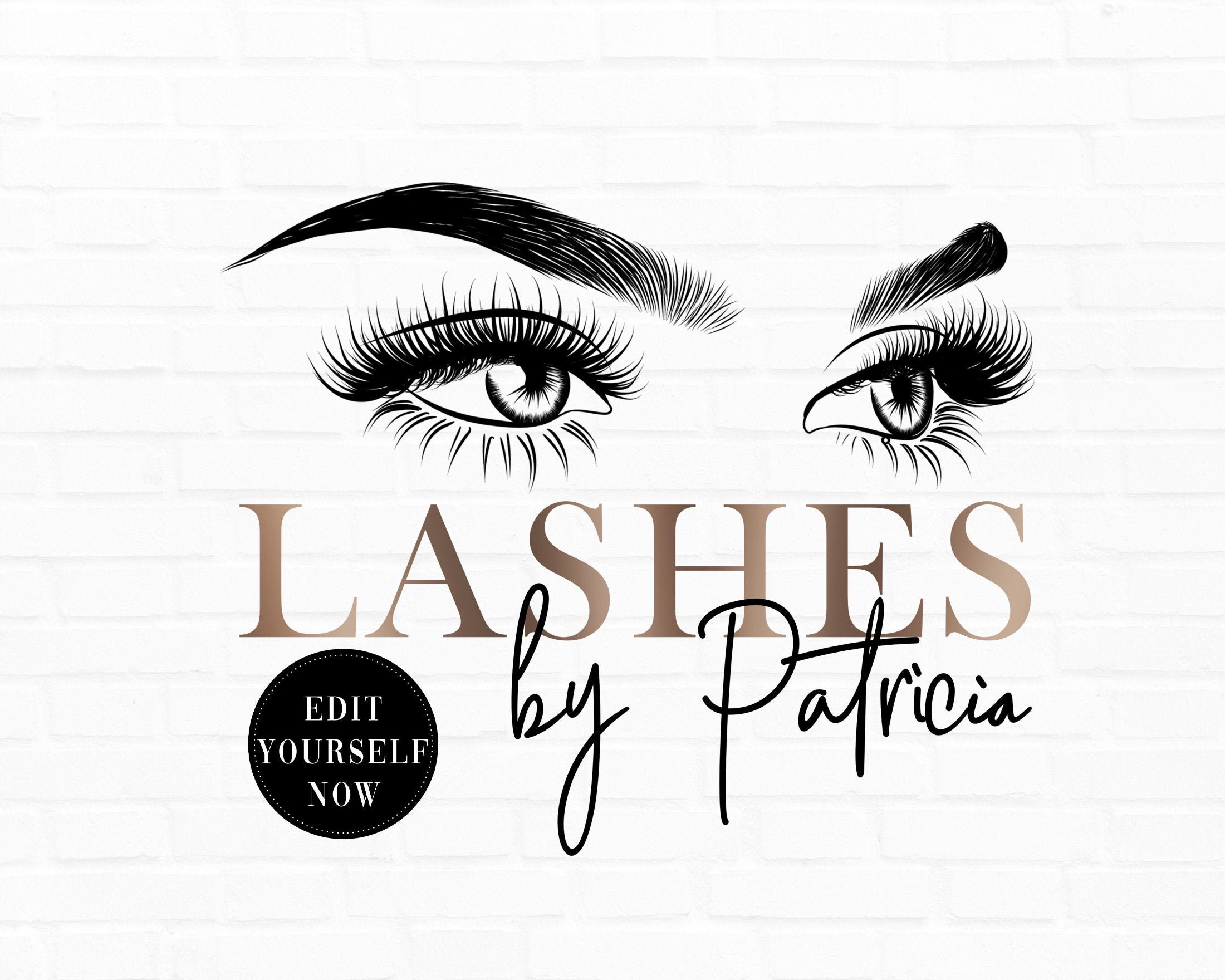 Brittany's Lashes Logo Design ubicaciondepersonas.cdmx.gob.mx