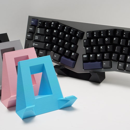 Mechanical Keyboard Wood Stand Wooden Keyboard Holder Desk Etsy