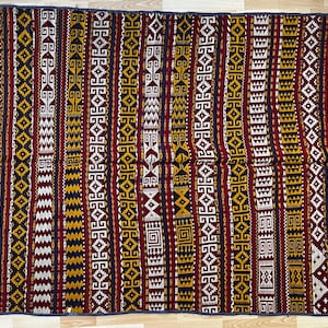 Handwoven Ghajiri Kilim Rug: Wool Flatweave with Fringes