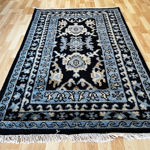 Ziegler Design Tapis en laine nouée à la main.