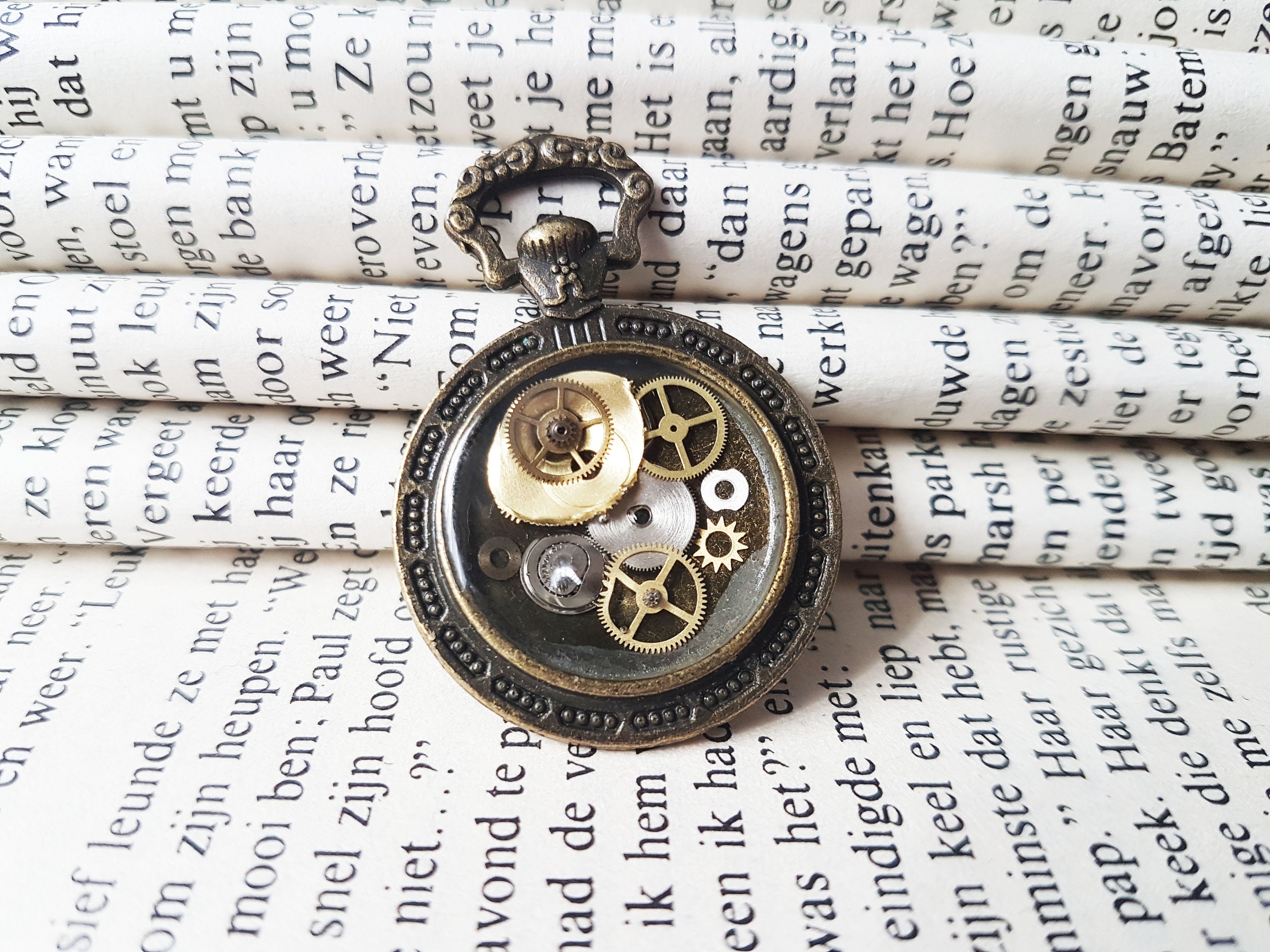 steampunk pocket watch