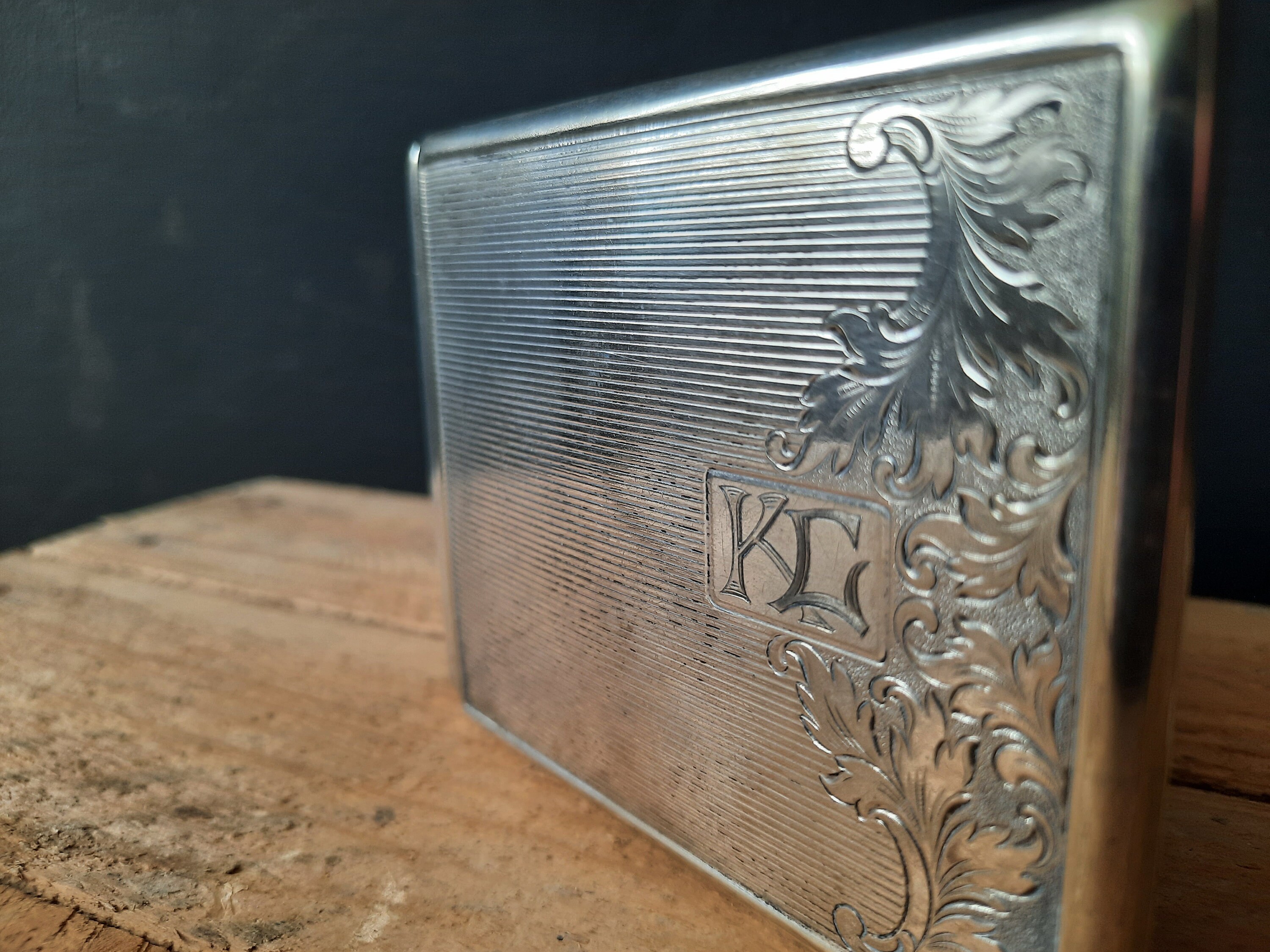 Vintage Smoking Case 1920’s Cigarette Holder Silver | Etsy