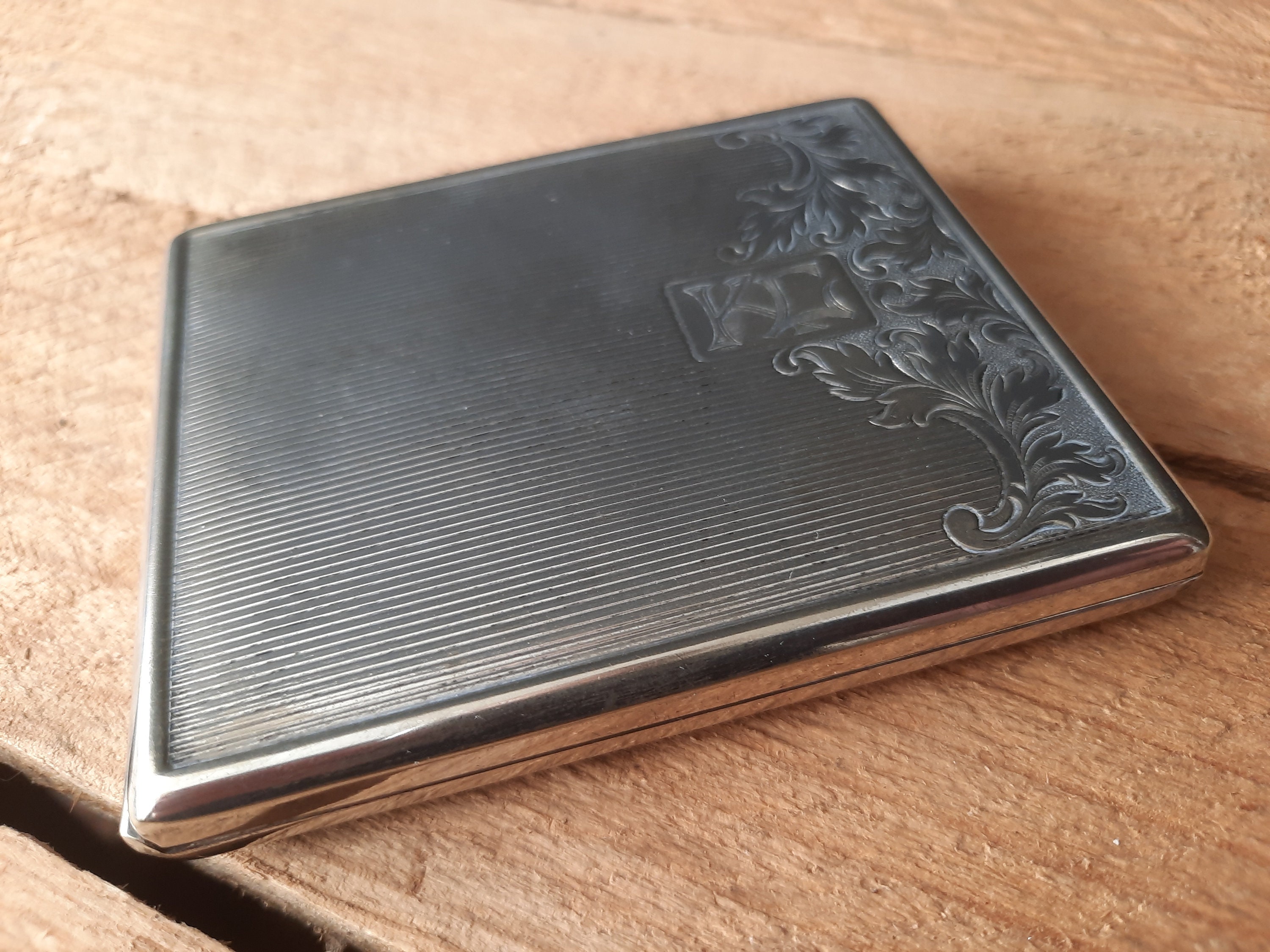 Vintage Smoking Case 1920’s Cigarette Holder Silver | Etsy