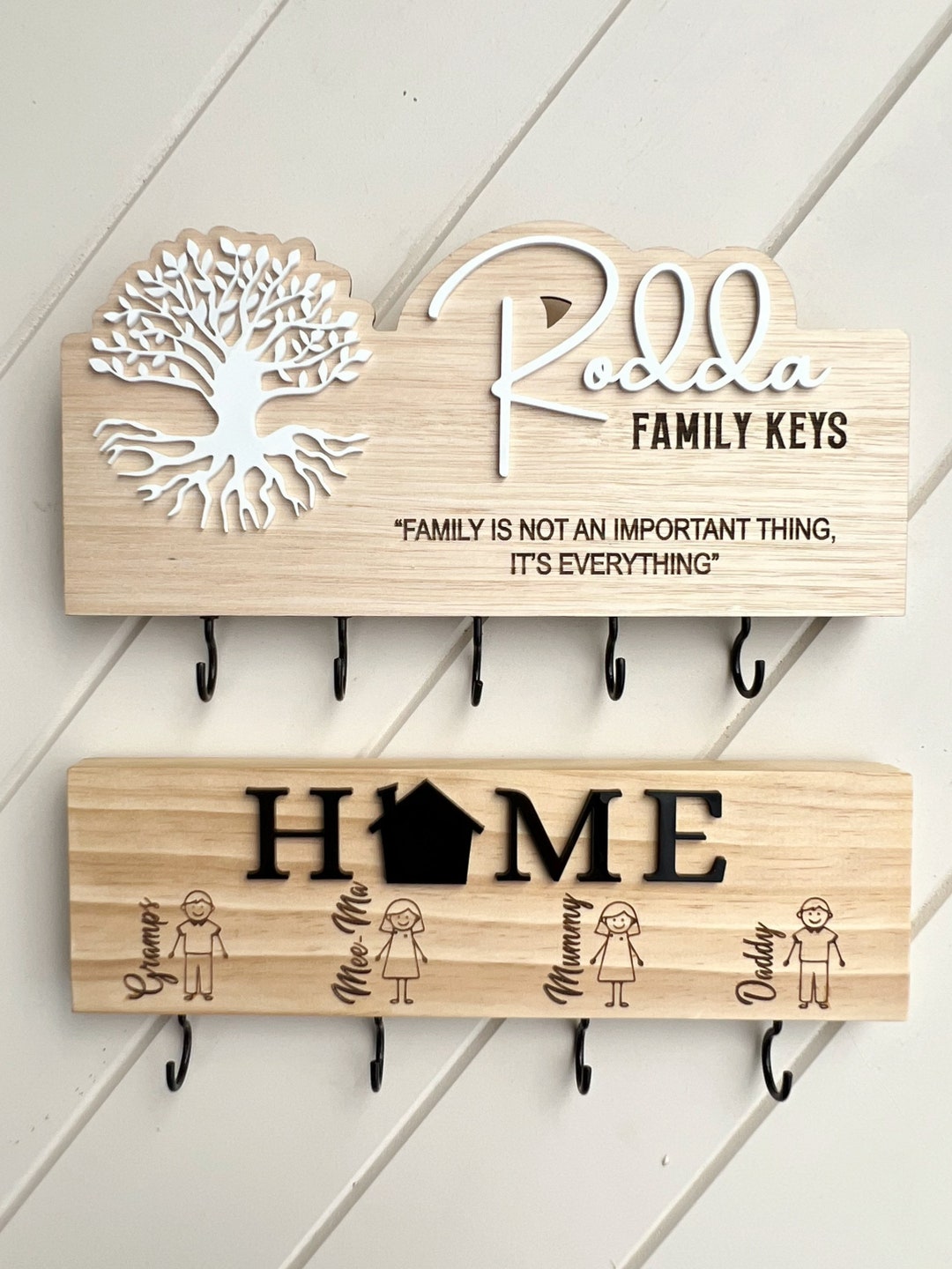 Home & Family Key Holders Etsy