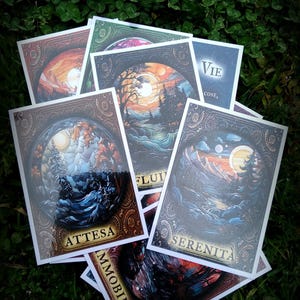Oracolo delle Vie download digitale stampabile Divinazione Carte Spiritualità