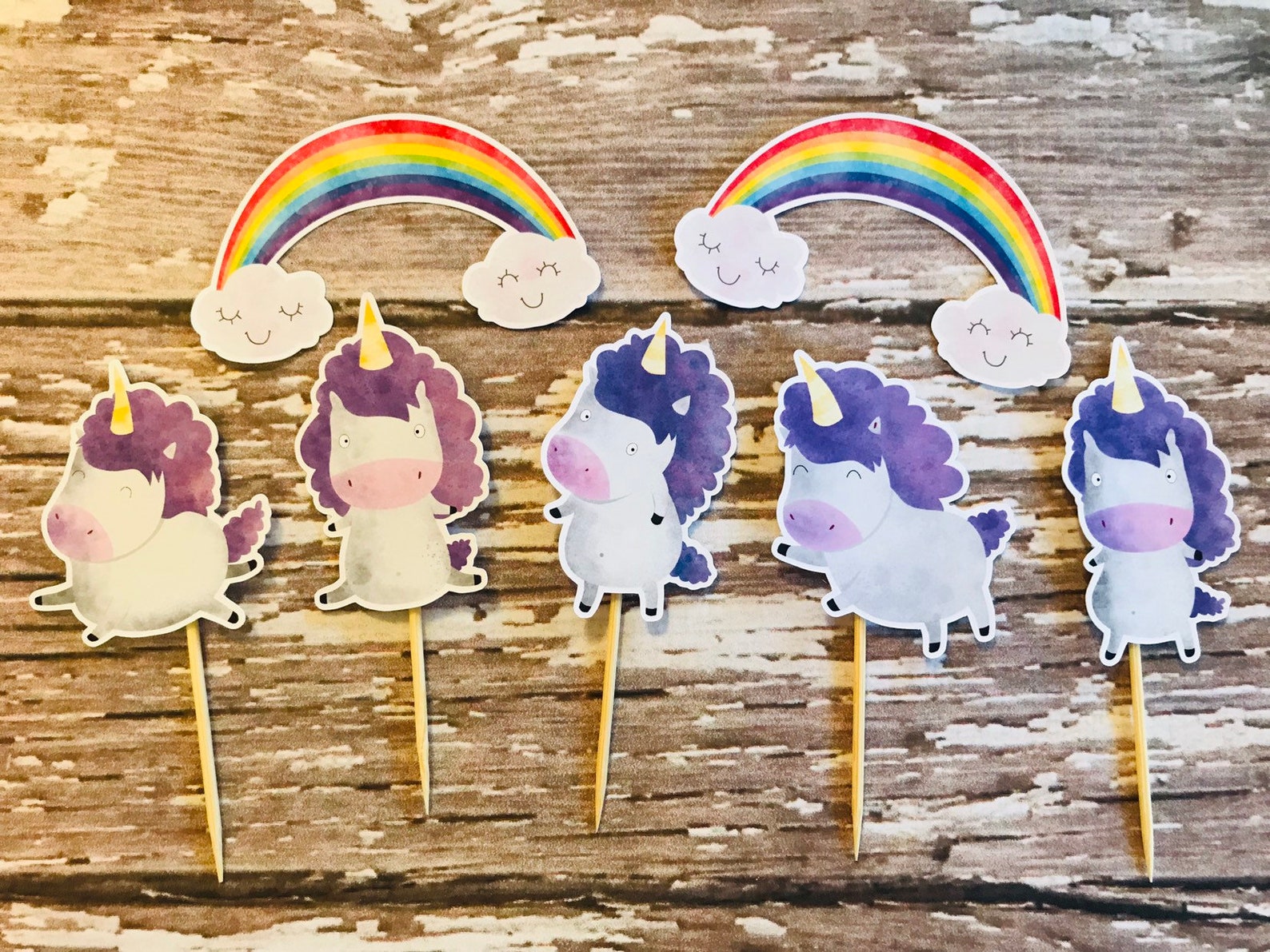 Unicorn Cupcake Picks Page Five