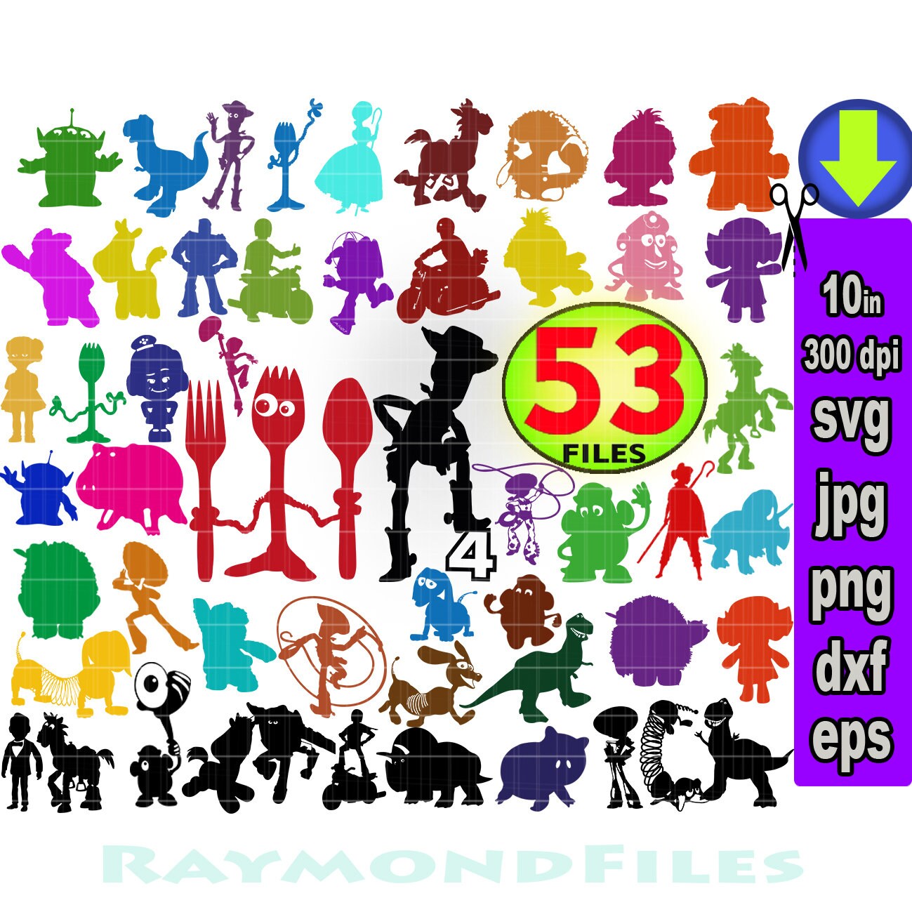 Download Toy story disney svg files 2019 cricut designs toy story 4 ...