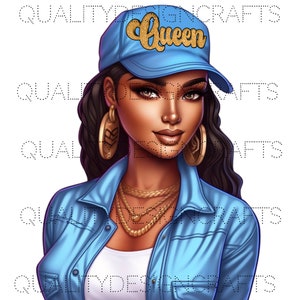 Beautiful Black Girl Magic Melanin Black Woman PNG Afro Fashion girl African American clipart PNG Planner Tshirt Tumbler Sublimation