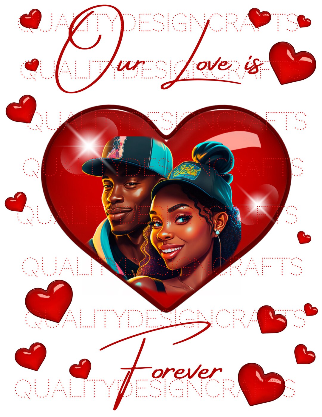 Beautiful Black Love Girl Magic Melanin Black Woman PNG Afro Etsy