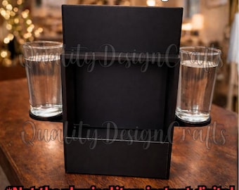 Mini Bar Display STL-Datei | Schnapsglas Halter STL | Mini-Schnapsflaschenhalter | 3D Print Bar Datei | Instant Download schwebende Regale