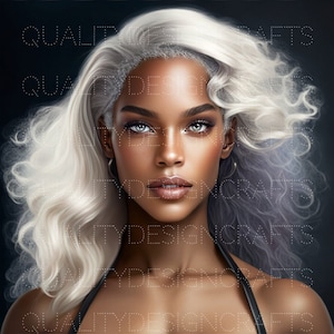 Linda garota negra melanina mágica mulher negra PNG afro fashion girl afro-americano clipart png planejador camiseta tumbler sublimação