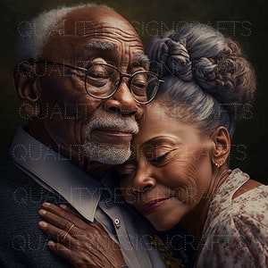 Black King and Queen Beautiful Black Love Magic Melanin Black PNG Fashion African American clipart PNG Planner Tshirt Tumbler Sublimation