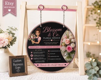 Benutzerdefinierte magnetische Business Schild für Überdachung Zelt Verkäufer Stand Branding Schild hängen Logo Display Event Marketing Schild Small Business Promotion