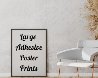 Custom Adhesive Large Prints Photo Poster Printing for Party Props Tray Tables Craft Projects Spirit Week Graduation Holidays