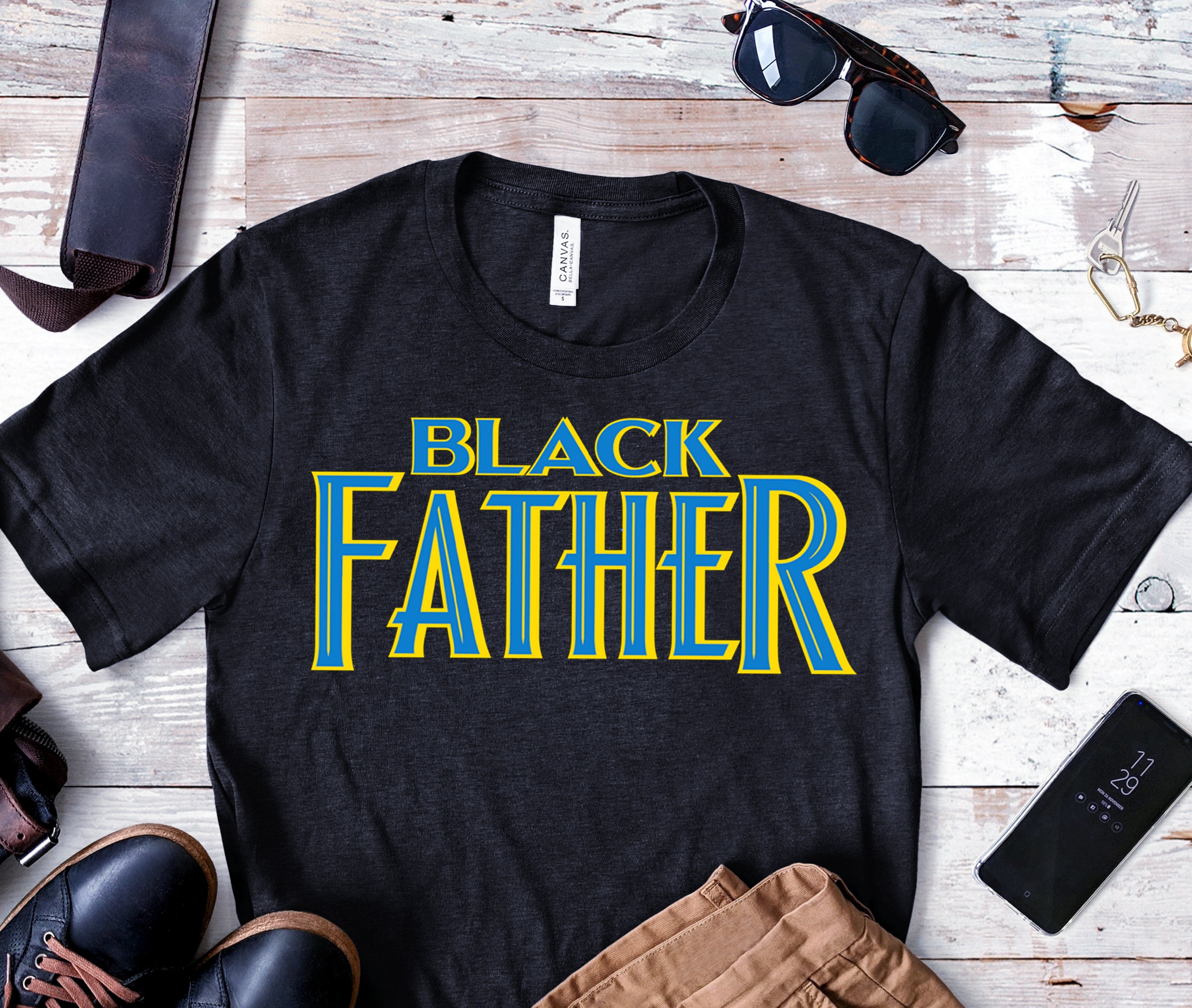 Free Free 107 Black Panther Father Shirt Svg SVG PNG EPS DXF File