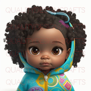 Transparante Prinses Kinderen Mooi Zwart Meisje Magic Melanine Zwart PNG Mode Afro-Amerikaanse clipart Planner Tshirt Tumbler Sublimatie
