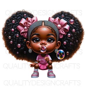 Bella ragazza nera magica melanina donna nera PNG afro moda ragazza afro-americana clipart PNG Planner Tshirt Tumbler Sublimazione